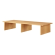 Convenience Concepts Designs2Go Large TV-Monitor Riser in Light Oak Wood Finish