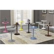 Convenience Concepts Palm Beach Spindle Table in Pink Wood Finish