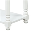 Convenience Concepts French Country Regent End Table in White Wood Finish