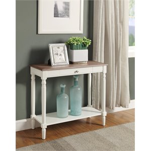 convenience concepts french country hall table