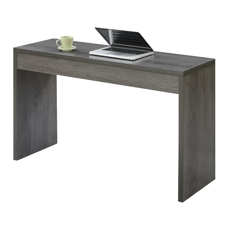 Convenience Concepts Northfield Hall Console Table in Weathered Gray Wood Finish