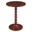 Convenience Concepts Palm Beach Spindle Table in Mahogany Wood Finish