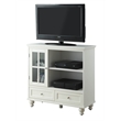 Convenience Concepts Tahoe Highboy TV Stand in Dark Walnut Wood Finish