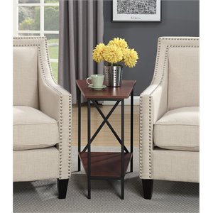 convenience concepts tucson wedge end table