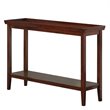 Convenience Concepts Ledgewood Console Table in Espresso Wood Finish