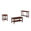 Convenience Concepts Ledgewood Console Table in Espresso Wood Finish