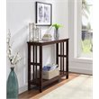 Convenience Concepts Mission Console Table in Espresso Wood Finish