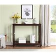 Convenience Concepts Mission Console Table in Espresso Wood Finish