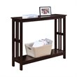 Convenience Concepts Mission Console Table in Espresso Wood Finish