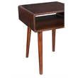 Convenience Concepts End Table Coffee Accent Table Square in Wood - Espresso