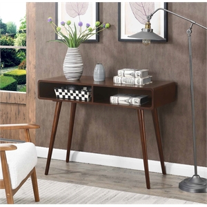 Convenience Concepts Napa Valley Console Table in Espresso Wood Finish