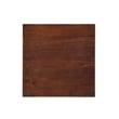 Convenience Concepts End Table Nightstand Bedside Square in Wood - Espresso