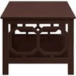 Convenience Concepts Omega Coffee Table in Espresso Wood Finish