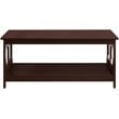 Convenience Concepts Omega Coffee Table in Espresso Wood Finish