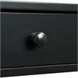 Convenience Concepts Omega Storage Console Table in Black Wood Finish