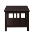 Convenience Concepts Mission Coffee Table in Espresso Wood Finish