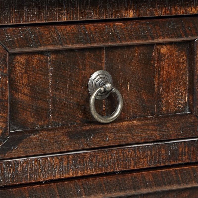 Convenience Concepts Kendra Console Table in Espresso Wood Finish