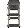 Convenience Concepts Designs2Go Writing Desk in Charcoal Gray Wood Finish