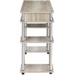 Convenience Concepts Designs2Go Writing Desk in Ice Off White Wood Finish