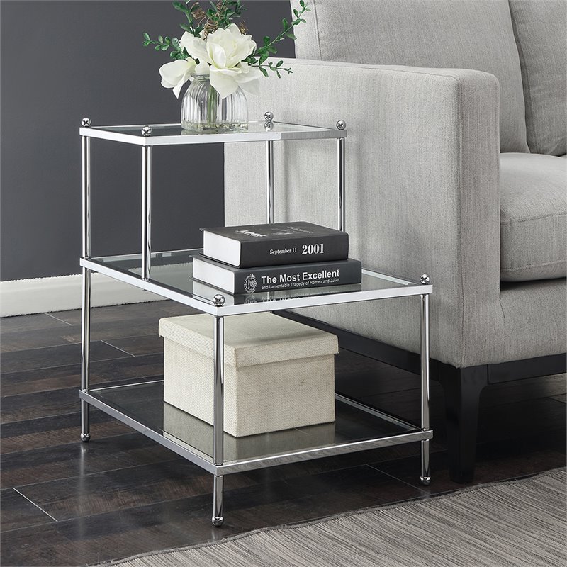 convenience concepts royal crest end table