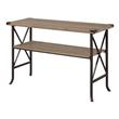 Convenience Concepts Brookline Console Table in Beige Driftwood Wood Finish