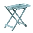 Convenience Concepts Designs2Go Folding TV Tray Table in Seafoam