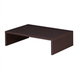 Convenience Concepts Designs2Go Small TV/Monitor Riser in Espresso Wood Finish