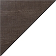 Convenience Concepts Omega Coffee Table in White and Driftwood Brown Wood Finish