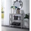 Convenience Concepts Omega Three-Tier Bookcase in Gray Wood Finish