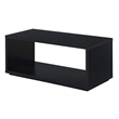Convenience Concepts Northfield Admiral Coffee Table in Black Wood