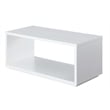 Convenience Concepts Northfield Admiral Coffee Table in White Wood Finish