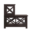 Convenience Concepts Oxford Two-Step Accent End Table in Espresso Wood Finish