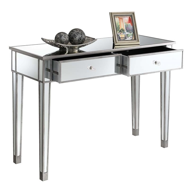 Gold Coast Mirrored Desk Vanity 413372as