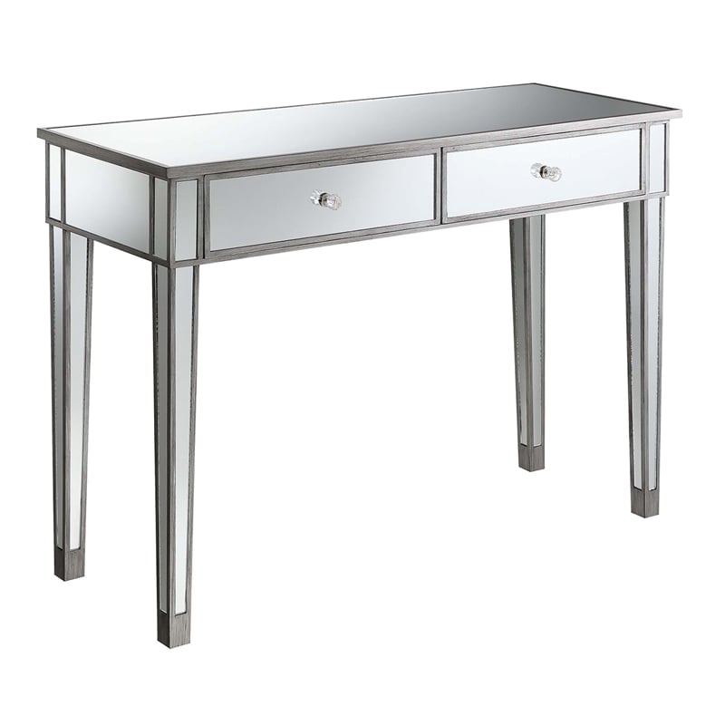 Gold Coast Mirrored Desk Vanity 413372as