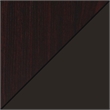 Convenience Concepts Town Square End Table in Espresso Wood Finish