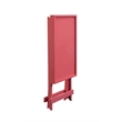 Convenience Concepts Designs2Go Tray Table in Pink Wood Finish