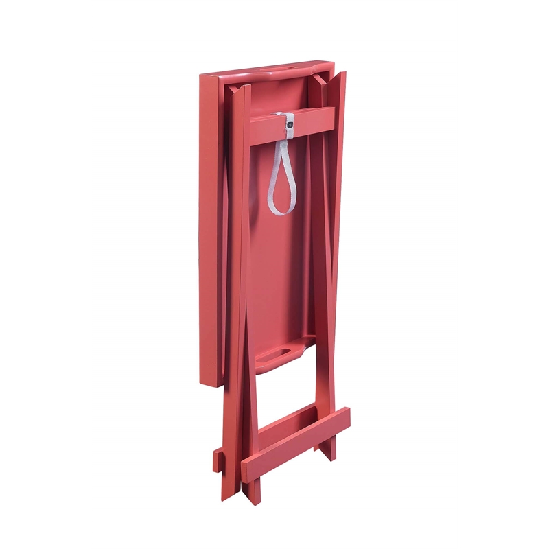 Convenience Concepts Designs2Go Tray Table in Pink Wood Finish