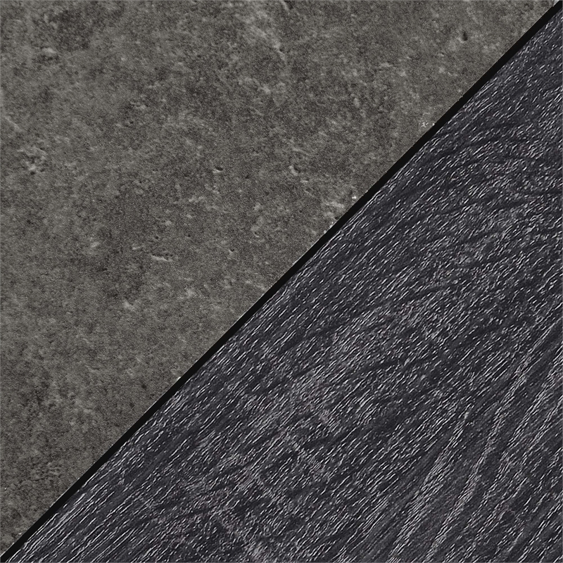 Convenience Concepts Newport Medium Plant Stand in Gray Wood Finish