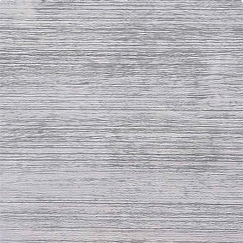 American Heritage Round End Table in Weathered White Wood Finish