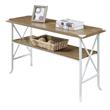 Convenience Concepts Brookline Console Table in Caramel Wood Finish
