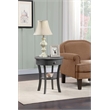 Convenience Concepts Classic Accents Schaffer End Table in Gray Wood Finish