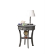 Convenience Concepts Classic Accents Schaffer End Table in Gray Wood Finish