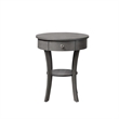 Convenience Concepts Classic Accents Schaffer End Table in Gray Wood Finish