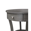 Convenience Concepts Classic Accents Schaffer End Table in Gray Wood Finish