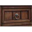 Convenience Concepts Kendra Hall Table in Cinnamon Wood Finish
