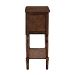 Convenience Concepts Kendra Hall Table in Cinnamon Wood Finish