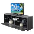 Newport Marbella 60-inch TV Stand with Cabinets and Shelves in Gray Wood Finish