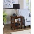 Convenience Concepts Tribeca Square 3 Tier End Table in Espresso Wood Finish