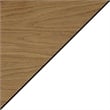 Country Oxford Two-Drawer Console Table in Driftwood Brown and White Wood Finish