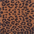 Designs4Comfort 5th Avenue Storage Ottoman in Leopard Multi-Color Fabric